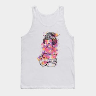 Oriental Girl Tank Top